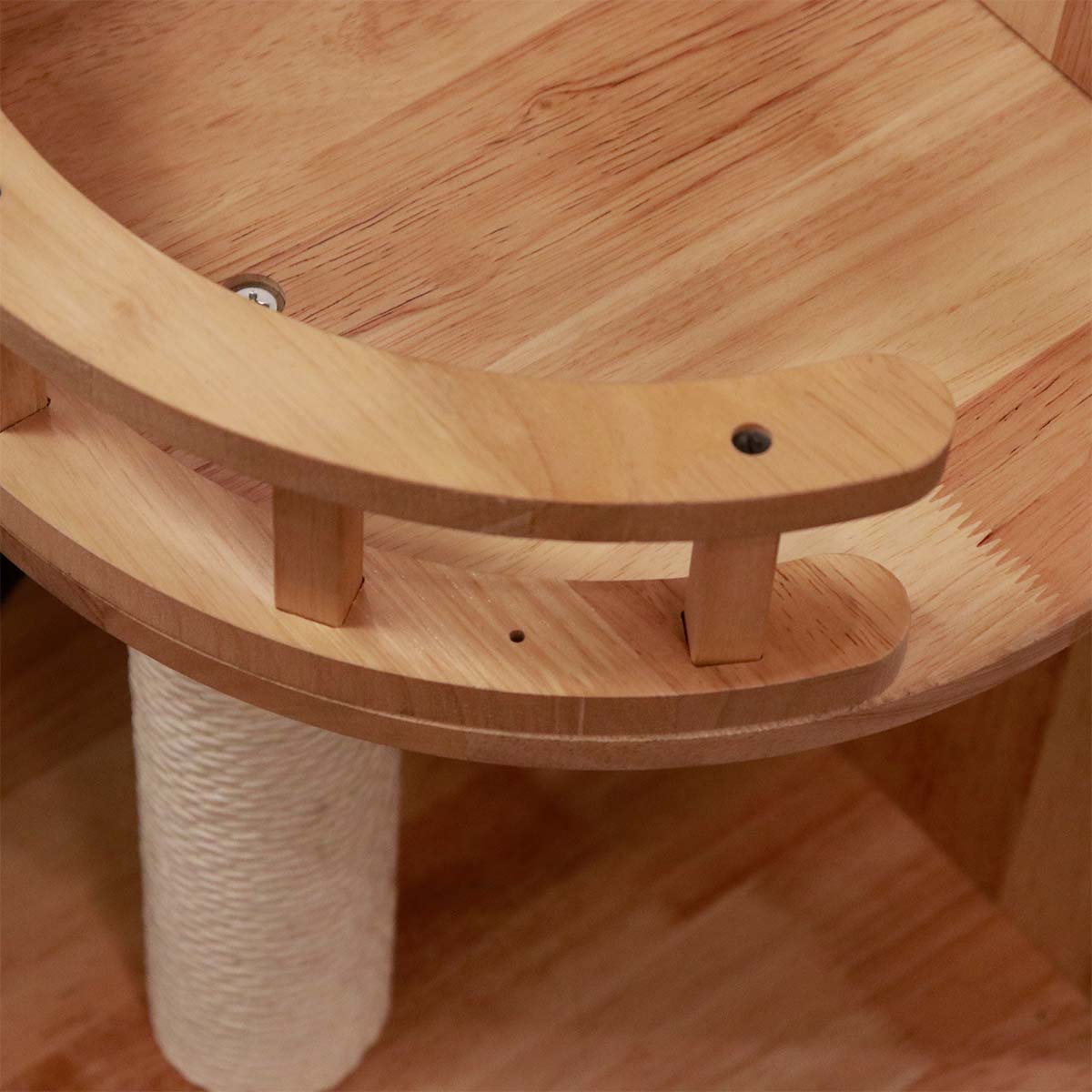 PETOMG Modern Cat Tree, Cat Huonekalut, Cat House| Kumipuu