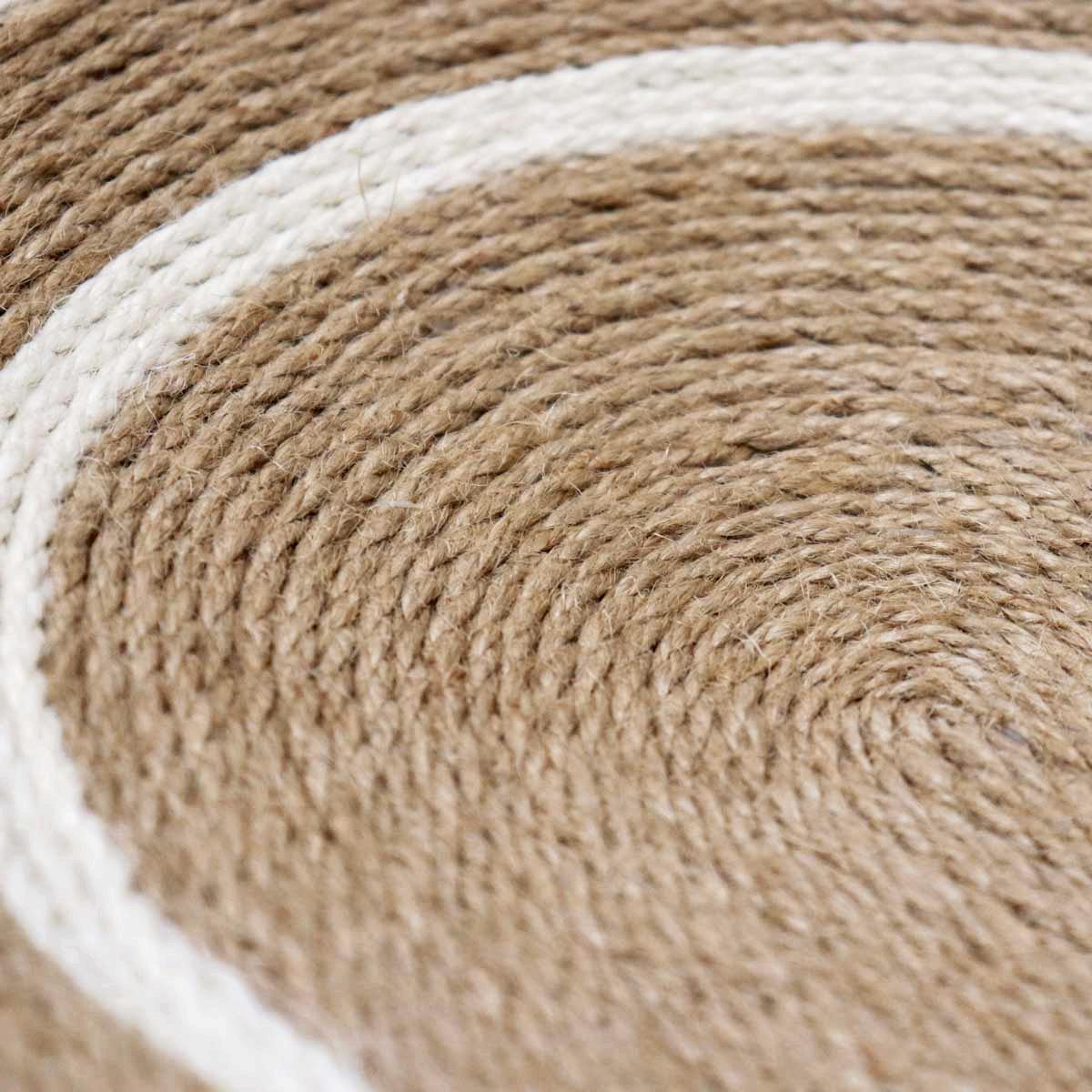 Sisal Cat Bed & Scratcher in One | Round Cat Nest with Natural Sisal Surface | Multi-Functional Cat Lounger