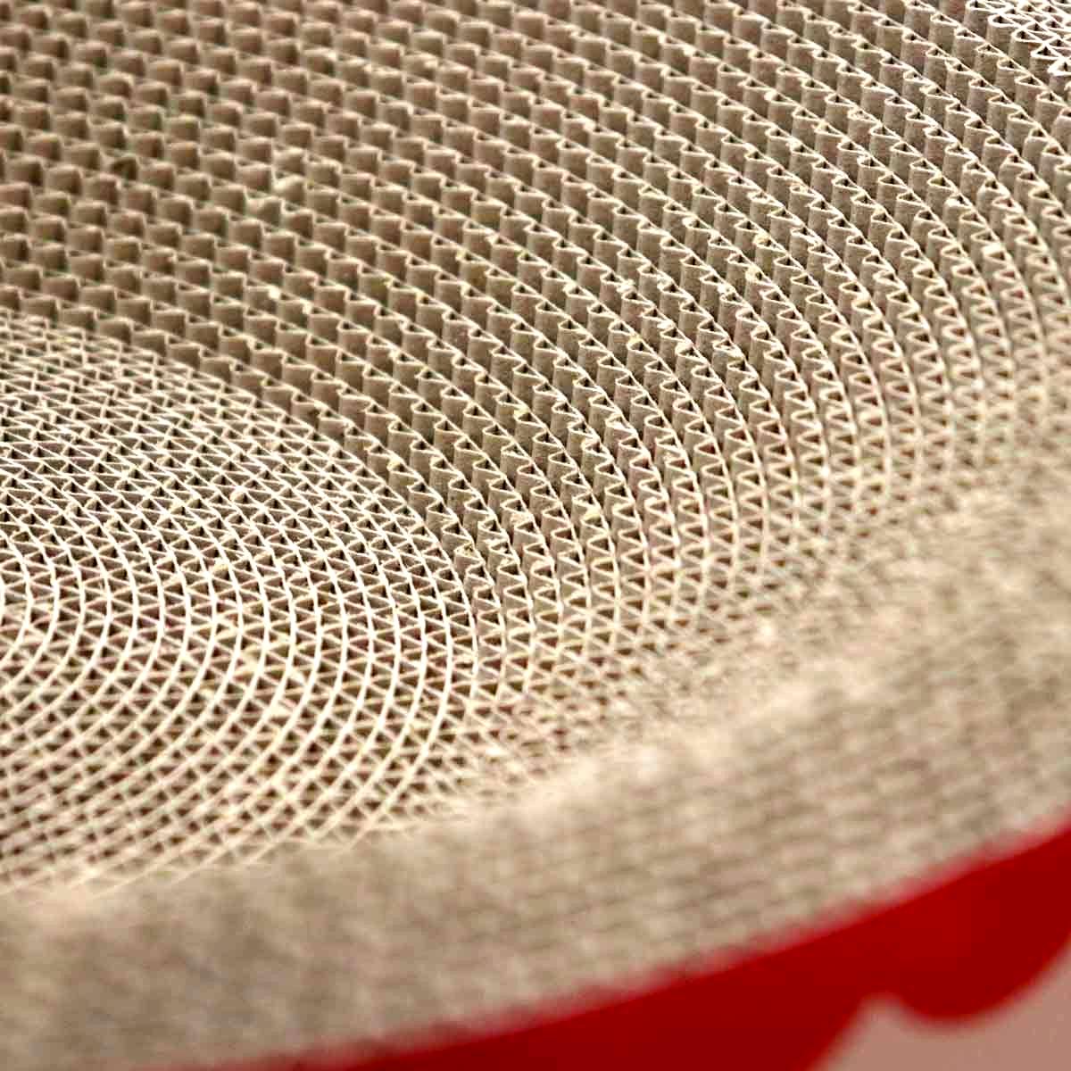 Gift Corrugated Cat Bed | Eco-Friendly & Scratch-Resistant