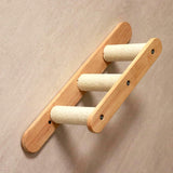 PETOMG Escalones de pared para gatos, escalera para gatos, escaladores para paredes | Madera de caucho