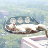 Cat Window Hammock with Washable Cover | PET Material | Big Cat Bed with Suction Cups | Support up to 44 lbs