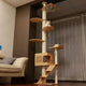 Adjustable Floor-to-Ceiling Cat Tree