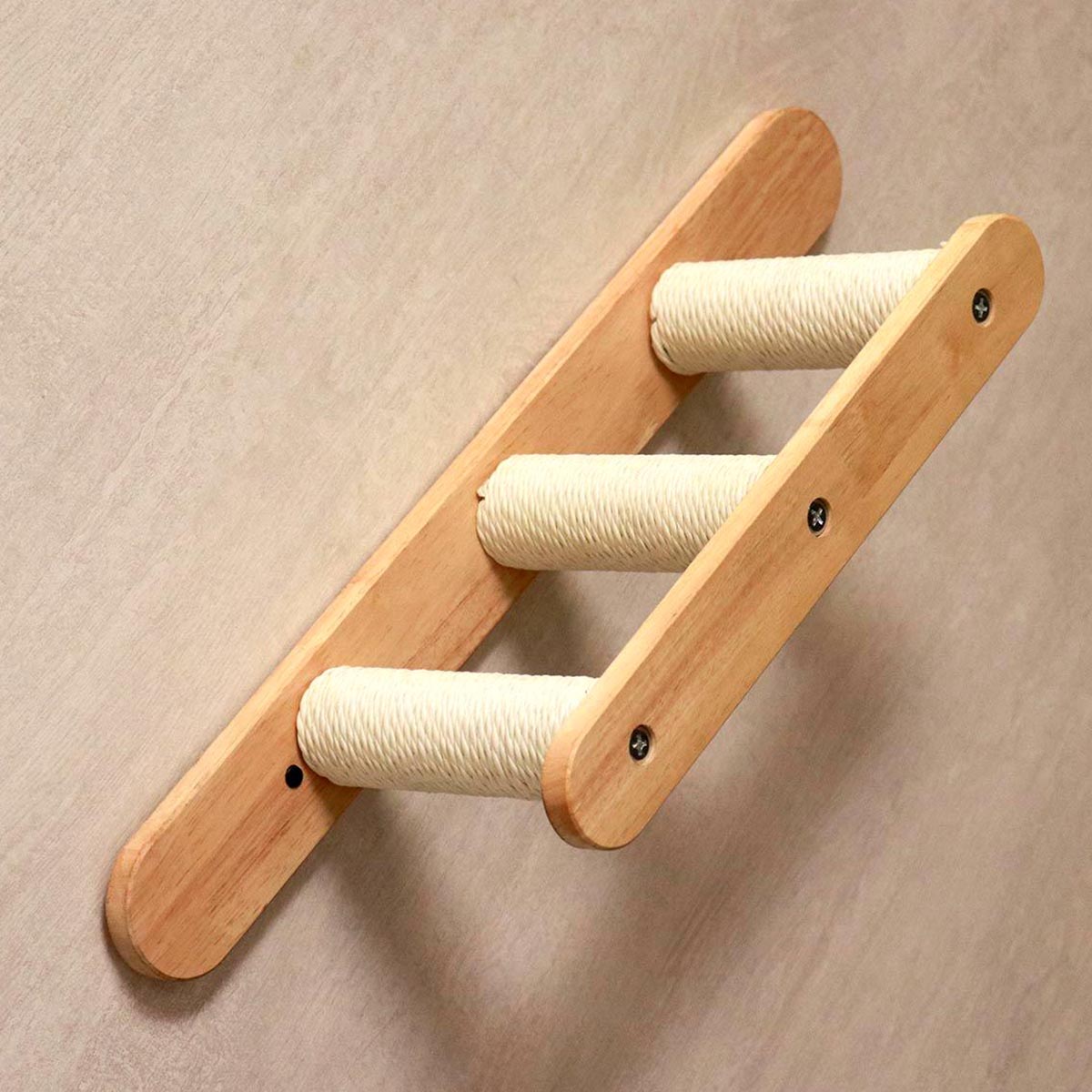 PETOMG Estantes para gatos, estante de pared para gatos DIY, paseos para gatos | Juego de pared para gatos | Madera de caucho