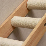 PETOMG Escalones de pared para gatos, escalera para gatos, escaladores para paredes | Madera de caucho