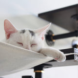 Industrial-Style Wall-Mounted Cat Hammock