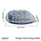 Cat Window Hammock with Washable Cover | PET Material | Big Cat Bed with Suction Cups | Support up to 44 lbs