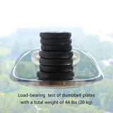 Cat Window Hammock with Washable Cover | PET Material | Big Cat Bed with Suction Cups | Support up to 44 lbs