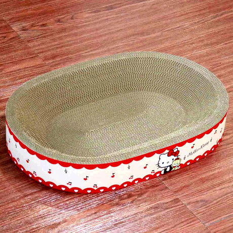 Gift Corrugated Cat Bed | Eco-Friendly & Scratch-Resistant