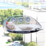 Cat Window Hammock with Washable Cover | PET Material | Big Cat Bed with Suction Cups | Support up to 44 lbs