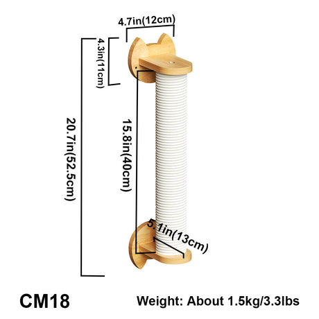 Cat Wall Scratching Bar,CM18