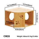 Large Corner Cat Wall House,CM28
