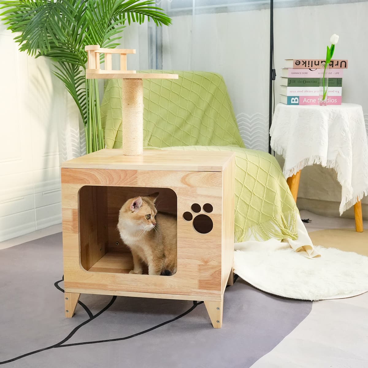 Cat House, Cat Condo, Stylish Cat Bed 18.9''*15.7''*29.5''