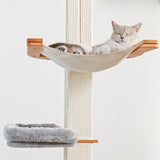 Square-Post Floor-to-Ceiling Cat Tree