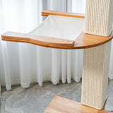 Square-Post Floor-to-Ceiling Cat Tree